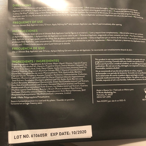 IT WORKS CONTOURING WRAP - Picture 4 of 5